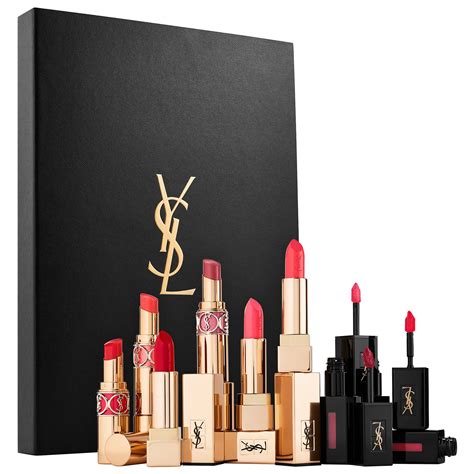 ysl lip liner|ysl lipstick set of 10.